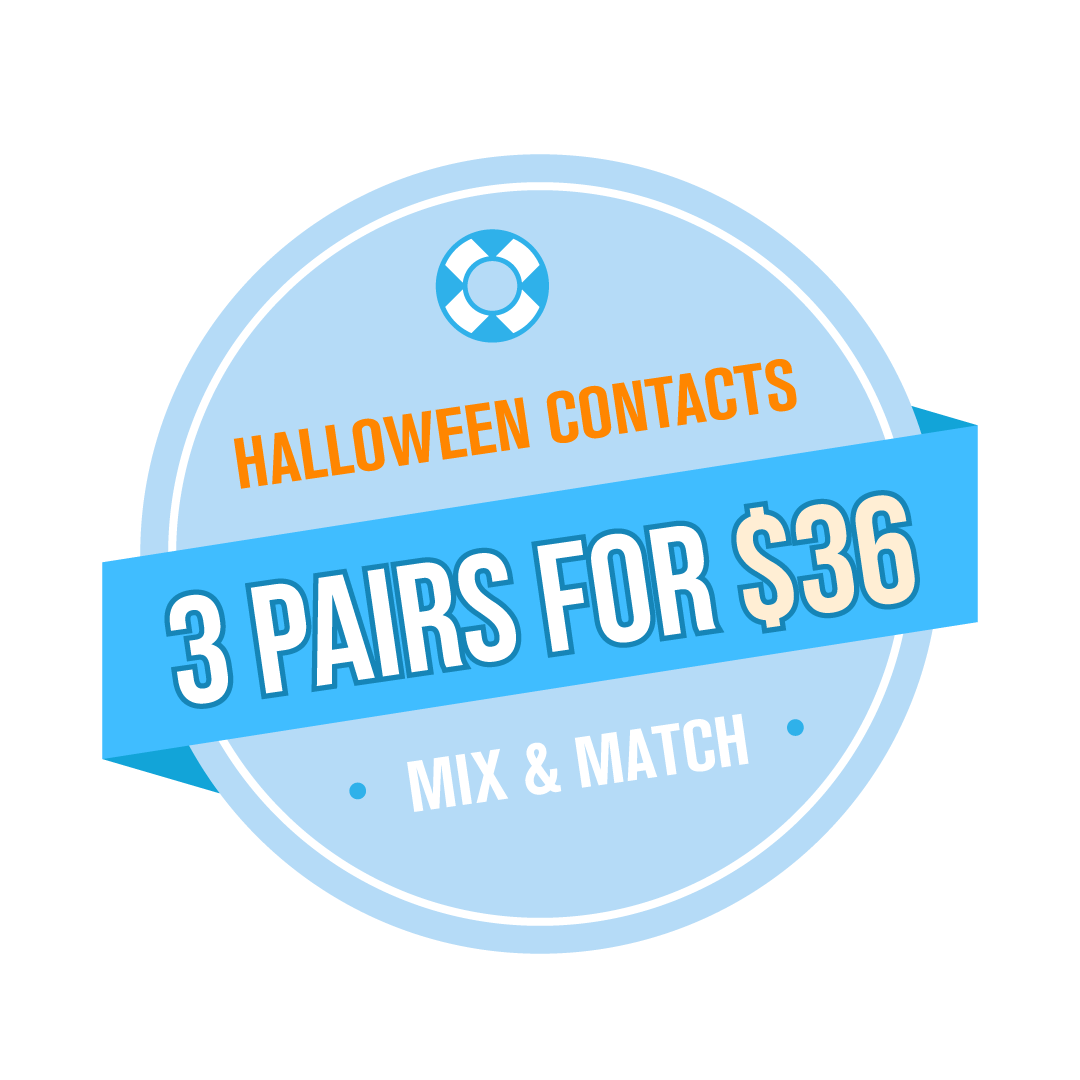 Halloween costume contacts (Bundle Deal)