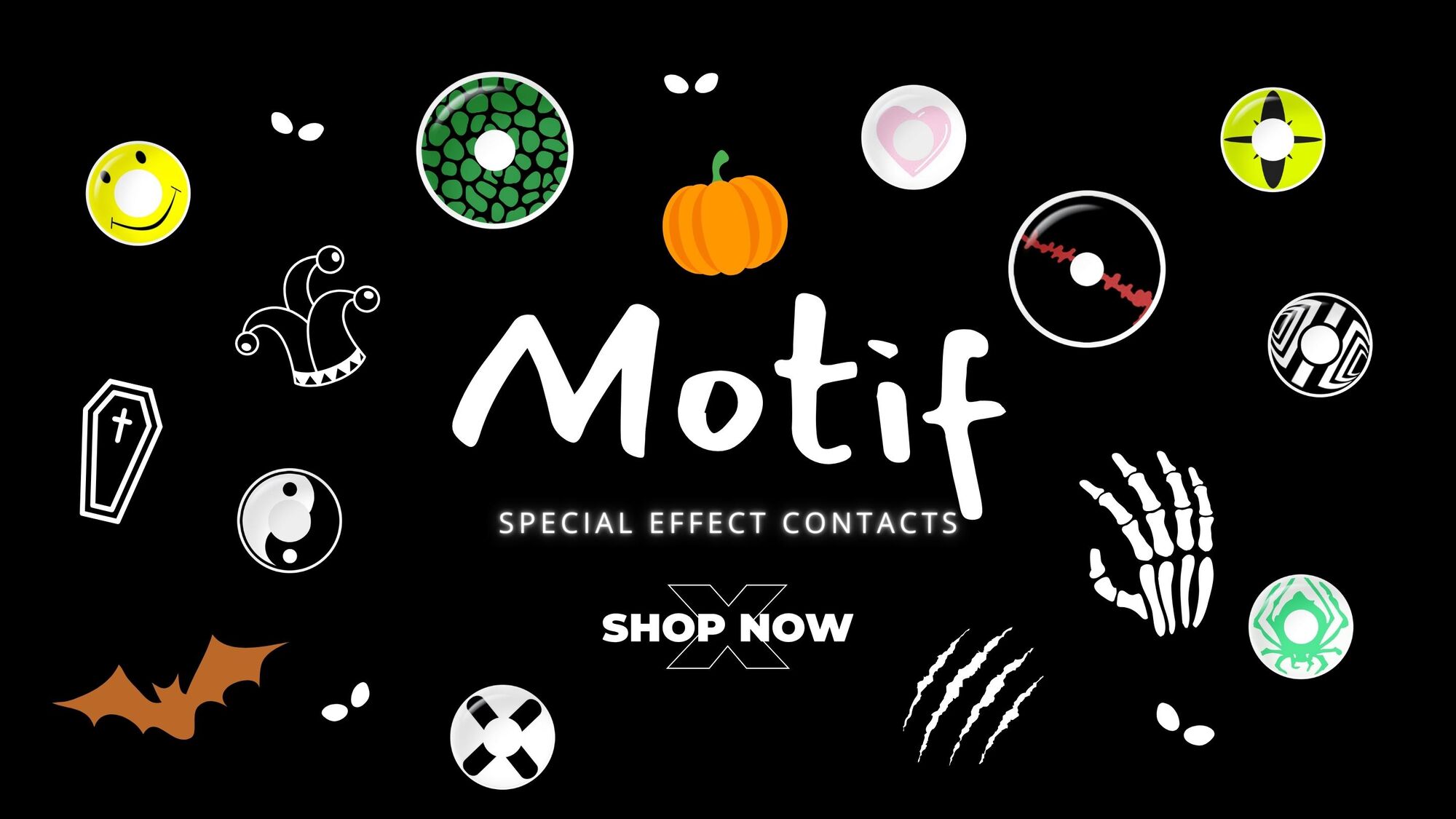 Motif Special Effect Contacts