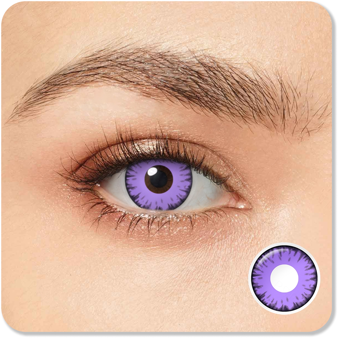 Purple Vampire Cosplay Eyes