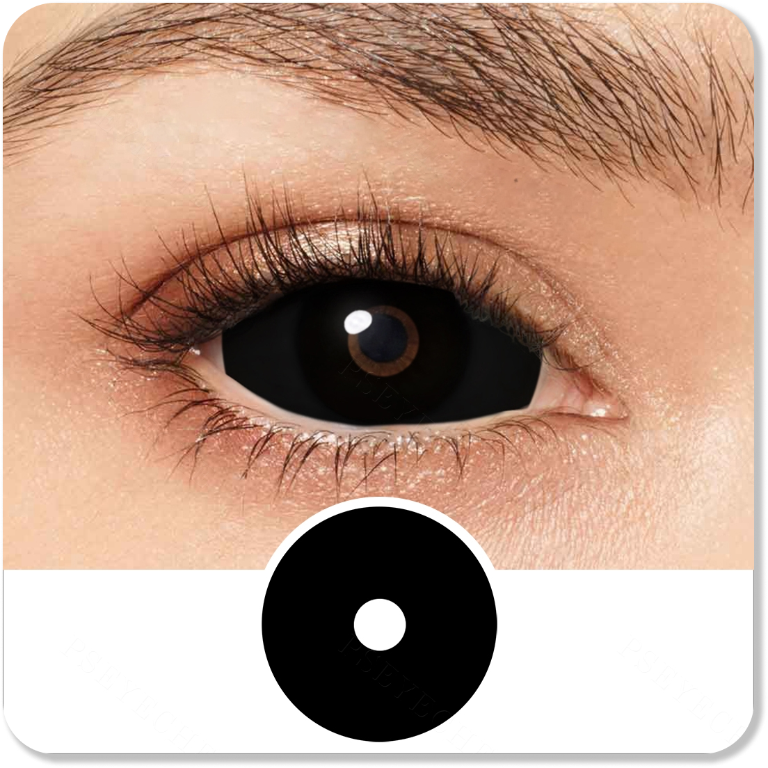 All Black Sclera Eyes (Best Seller)